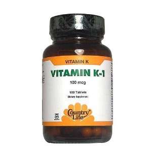  Country Life® Vitamin K 1: Health & Personal Care
