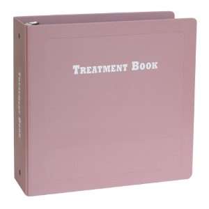 Omnimed 2 1/2 Inch Treatment Book (205030)   3 Ring Poly Binder   Side 