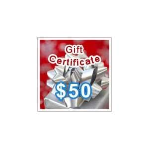    Gift Certificate $50 @ VitaSprings