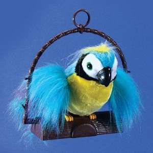    Insulting Parrot Motion Activated Toy Rude Sayings: Toys & Games