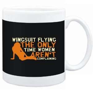  Mug Black  Wingsuit Flying  THE ONLY TIME WOMEN ARENÂ 