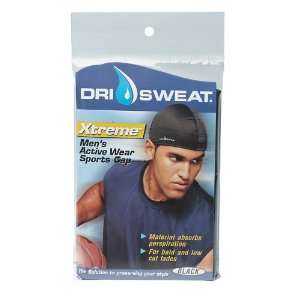  Dri Sweat Xtreme Mens Sports Cap Black: Beauty
