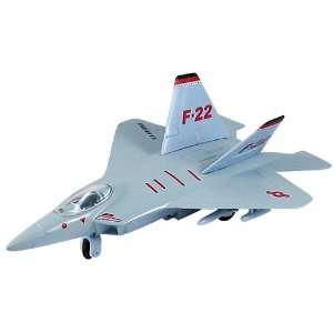  F 22 Raptor   Silver: Toys & Games