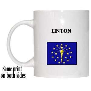  US State Flag   LINTON, Indiana (IN) Mug: Everything Else