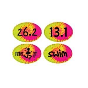  26.2 Tie dyed Oval Decal: Everything Else