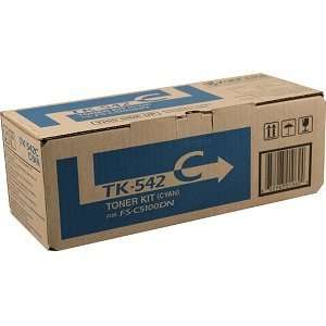  Kyocera Part# TK 542C Cyan Toner Cartridge (1T02HLCUS0 