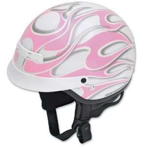   Nomad Helmet , Color: Pink, Size: 2XS, Style: Ghost Flames 0103 0225