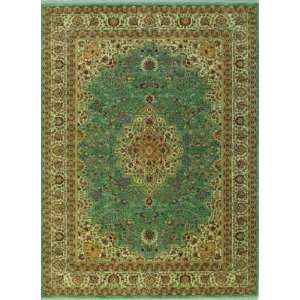  Light Blue Imperial Garden 02600 Rug, 79 by 111