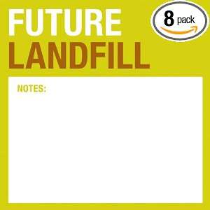  Knock Knock Sticky Note Pad, Future Landfill, (Pack of 8 