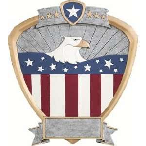  Red, White, and Blue Eagle Resin Shield: Everything Else