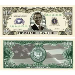  April Fool Gag Prank   President Obama Collectible Million 