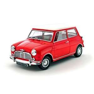   Morris Mini Cooper S MK 1 1275s Red 1/18 by Kyosho 08108: Toys & Games