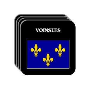  Ile de France   VOINSLES Set of 4 Mini Mousepad Coasters 