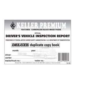   Carbonless Drivers Vehicle Inspection Report Book Electronics
