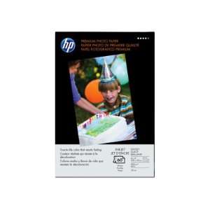  HEWLETT PACKARD Q1989A HP Premium Photo Paper Glossy 60sht 