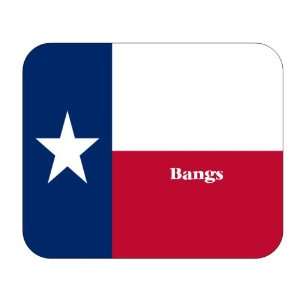  US State Flag   Bangs, Texas (TX) Mouse Pad: Everything 