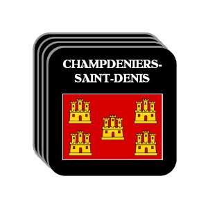 Poitou Charentes   CHAMPDENIERS SAINT DENIS Set of 4 Mini Mousepad 