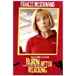  Burn After Reading McDormand Coen Brothers Cult Movie 