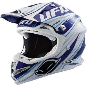  UFO Warrior H1 Helmet   Medium/Blue/White: Automotive