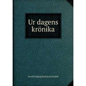   Brandes . (Swedish Edition) Arvid Wolfgang Nathanael Ahnfelt Books