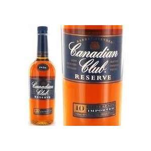   Canadian Club Whisky Reserve 10 Year 80@ 750ML Grocery & Gourmet Food