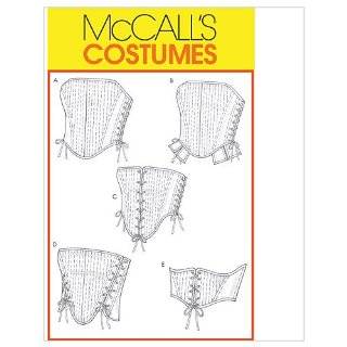  McCalls Patterns M4861 Misses Corsets, Size AA (6 8 10 