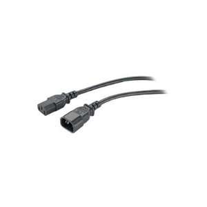  1FT Power Ext Cord C 13/C 14 10A/125V: Electronics