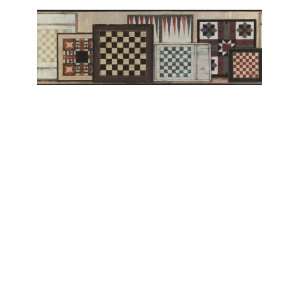   Brown Country House 2 Game Board Border 50992910: Home Improvement