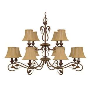 Nuvo Lighting Chandeliers 60 1171 Vine Traditional Chandelier Sonoma 