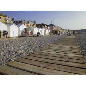 Seaside Restort Town of Mers Les Bains, Picardy, France Photographic 