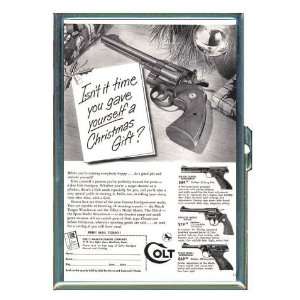  Colt Gun Christmas Mans Gift ID Holder, Cigarette Case or 