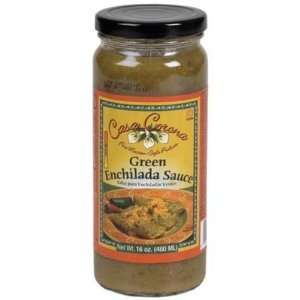 Casa Corona Green Enchilada Sauce 16oz (Pack of 8)  