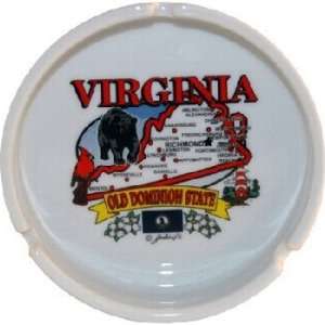  Virginia Ashtray State Map Case Pack 72 
