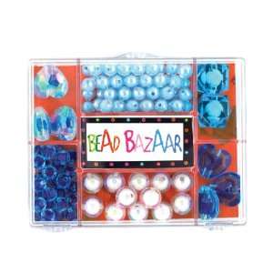  Bead Bazaar GlamOrama Bead Kits   Aqua: Toys & Games