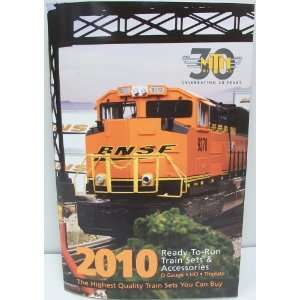  MTH 2010 Ready To Run Train Sets & Accessories Catalog 
