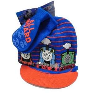  Thomas the Train Beanie hat and mittens set Toddler Light 