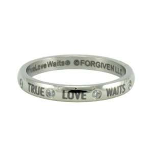  Crystal True Love Waits Ring: Jewelry