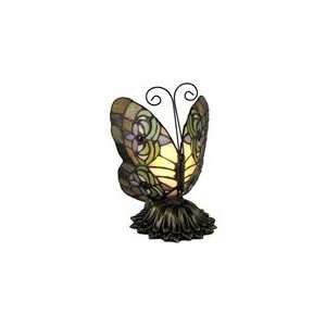    Pretty Tiffany Butterfly Table Lamp  1307