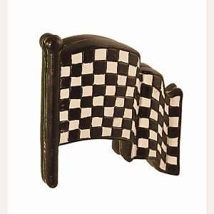 Fly Thru   Checkered Racing Flag:  Home & Kitchen