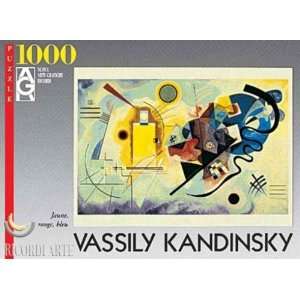  Kandinsky Jaune Rouge Bleu Jigsaw Puzzle 1000pc: Toys 