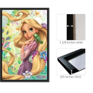    Framed Disney Princess Rapunzel Poster 1467: Home & Kitchen