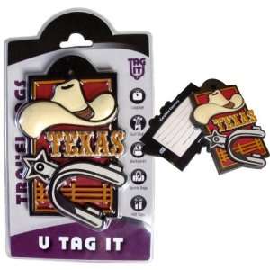  Texas Hat & Spurs Bag Tag Case Pack 12 