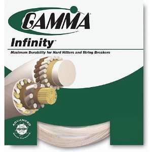  Gamma Infinity 15L Tennis String, Natural Sports 