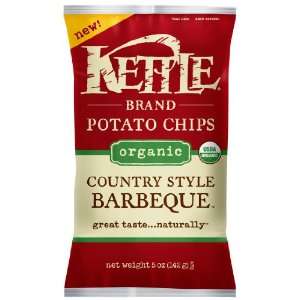 Kettle Chips Country Style BBQ Organic Potato Chips (15x5 OZ)