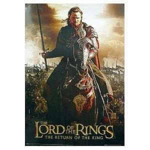  Return of the King   King Horseback   27x39 Movie Poster 
