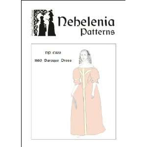  1660s Dress Pattern Arts, Crafts & Sewing