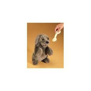  Dog, Sitting Dog Hand Puppet   By Folkmanis: Office 