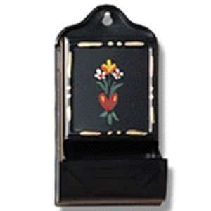  John Wright Small Decorated Tin Match Box: Electronics
