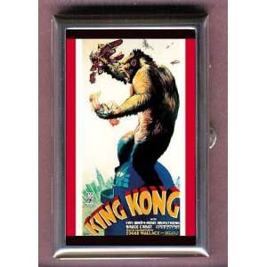  KING KONG 1933 AMAZING POSTER Coin, Mint or Pill Box: Made 