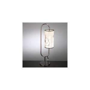  Hampstead Lighting   19594  TROMBONE TBL LAMP WHITE 